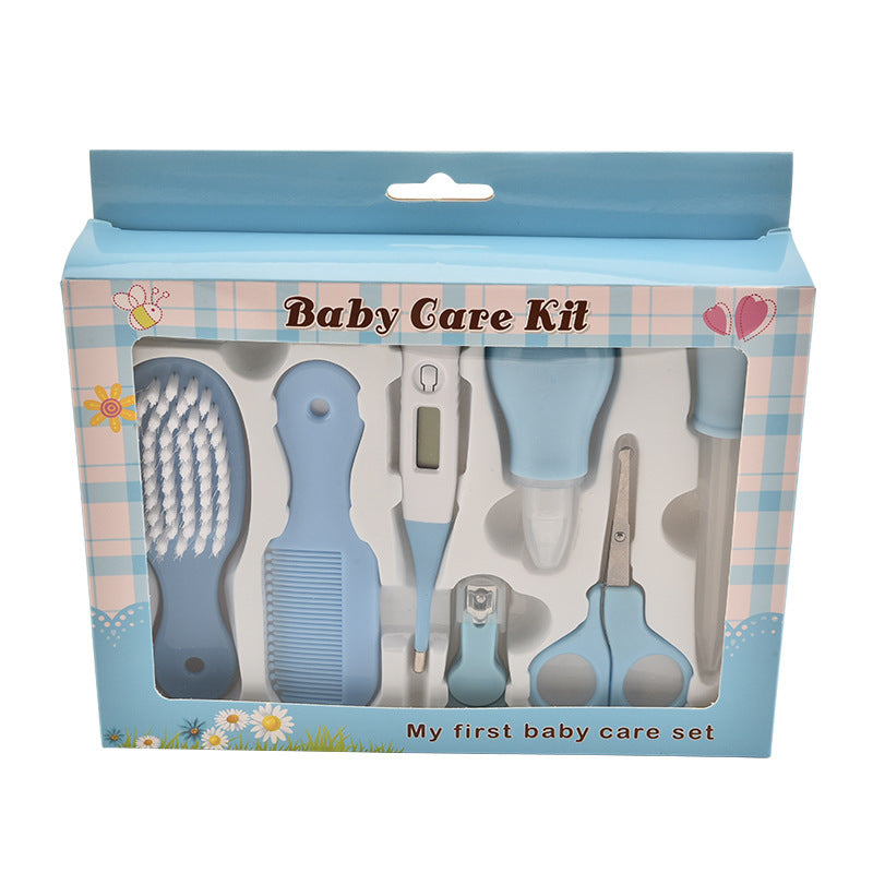 Maternal and Infant Thermometer Feeding Nasal Nasal Care 10 Piece Set Baby Manicure Clamp Nail Clipper Set Maternal and Infant Thermometer Feeding Nasal Nasal Care 10 Piece Set Baby Manicure Clamp Nail Clipper Set